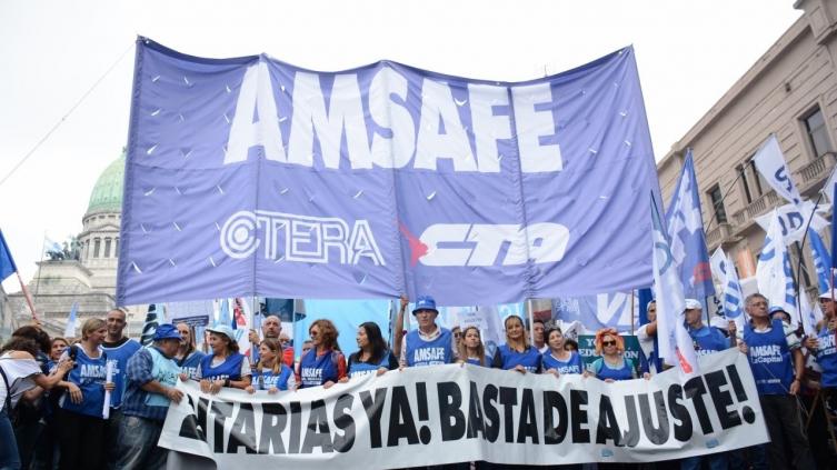 Amsafé ratificó el paro de 48 horas