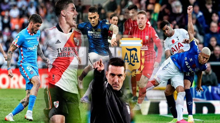 El fin de semana de los convocados de Scaloni