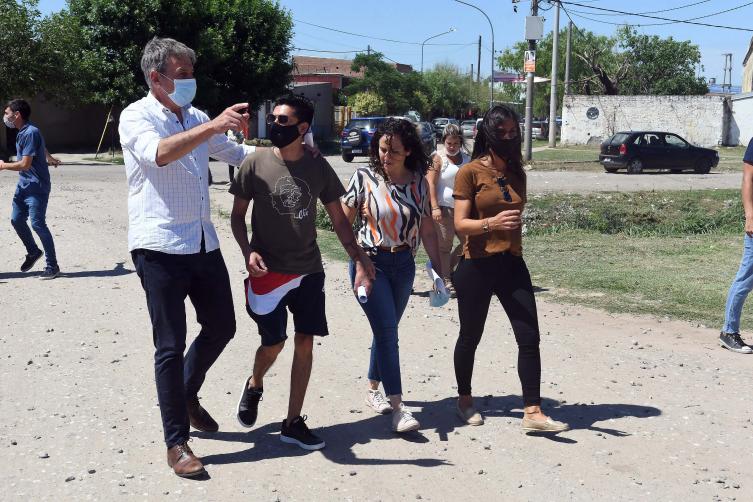Reactivan obras en Santa Rosa de Lima y Padre Atilio Rosso