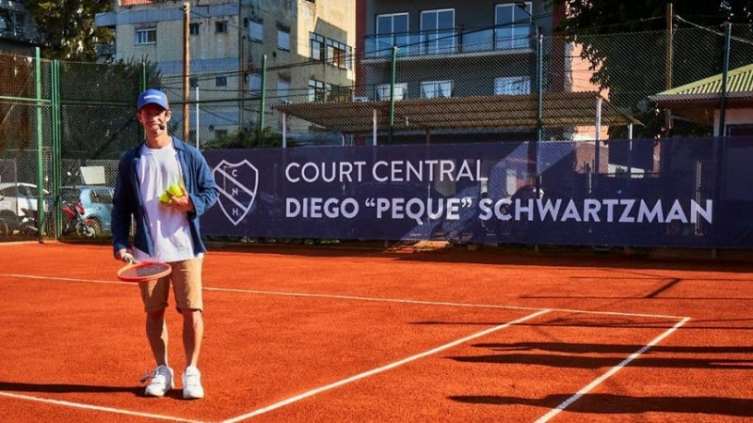 Schwartzman homenajeado por el club que lo vio nacer