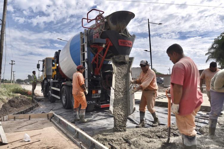 Con un 80% de avance, se transforman Beruti y Camino Viejo