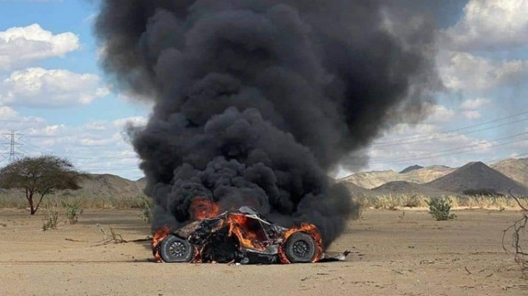 Dakar 2022: el primer accidente