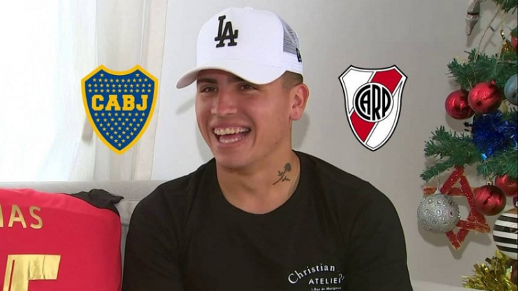 Facundo Farías reconoció que prefiere a uno entre River y Boca