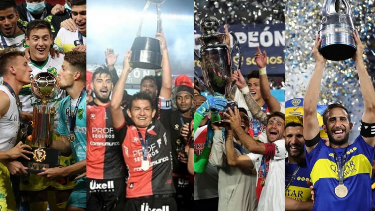 Fútbol argentino en 2021: Boca, River, Colón y Defensa: los grandes ganadores