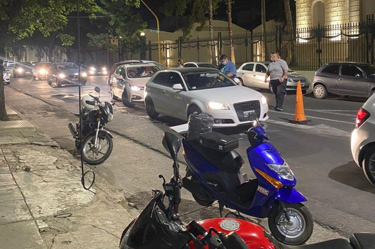 Nueve autos retenidos tras alcoholemia positiva