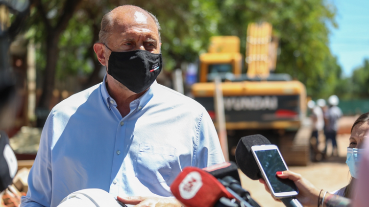 El gobernador se refirió a la situación epidemiológica actual de la provincia 