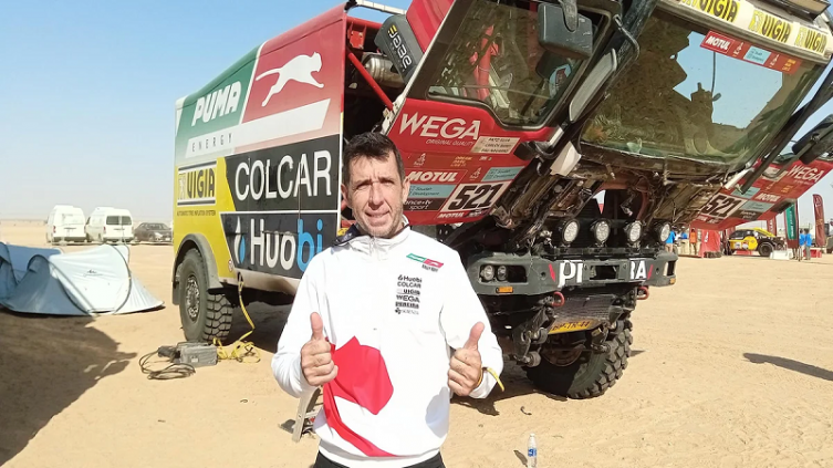 Rally Dakar: “Me despertaron los camellos” dijo Juan Manuel Silva