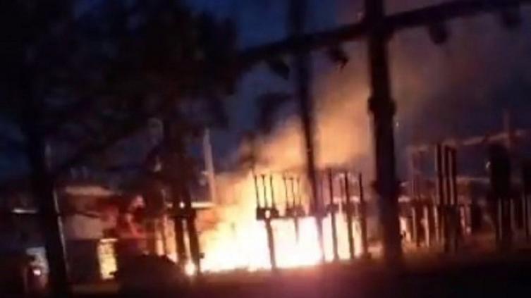 Esperanza: incendio en una planta de la EPE y corte de luz