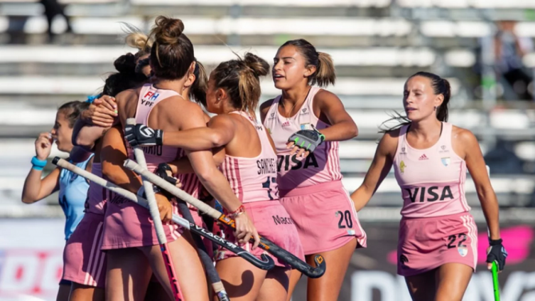 Las Leonas  golearon a Chile y clasificación a las semifinales en Santiago