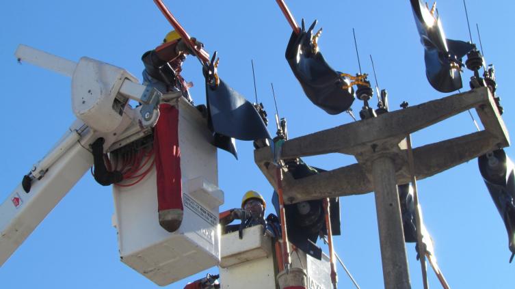 Colapsó la tensión y se interrumpió el servicio eléctrico durante la siesta