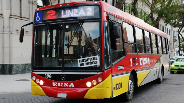 Modifican los recorridos de los colectivos 