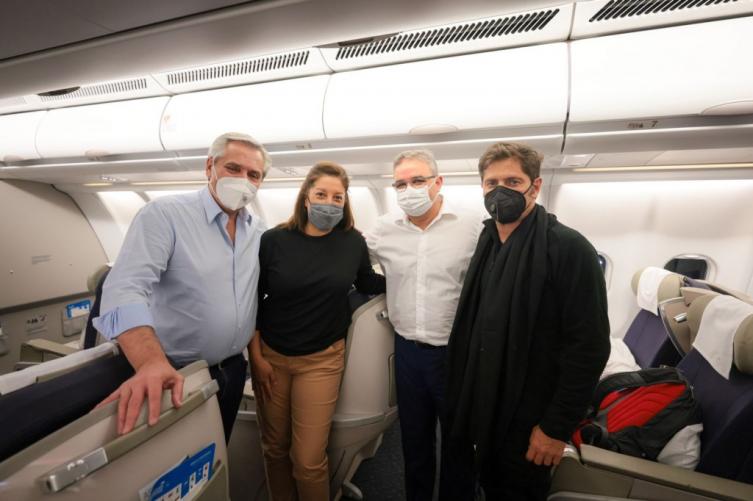 Alberto Fernández partió a Moscú para iniciar la gira por Rusia y China