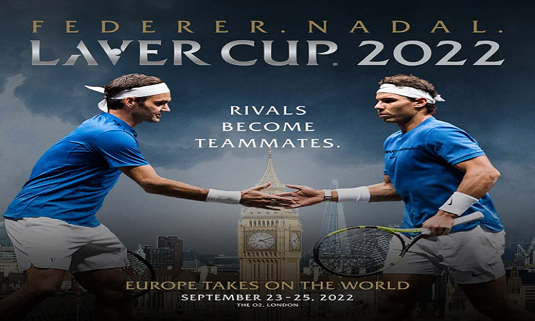 Federer y Nadal jugarán juntos la Laver Cup en septiembre