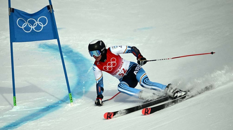 Francesca Baruzzi en el puesto 29 en el slalom gigante en China