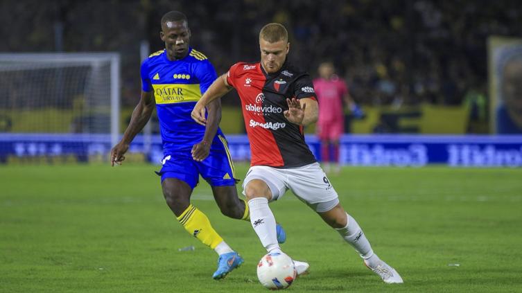 Sobre el final del partido, Colón rescató un punto en la bombonera