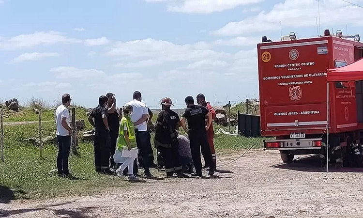Incendio de la fábrica de explosivos de Olavarría: hay tres muertos