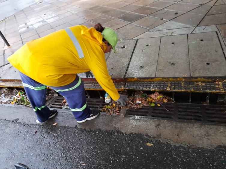Más de 100 milímetros de lluvia caída en la ciudad