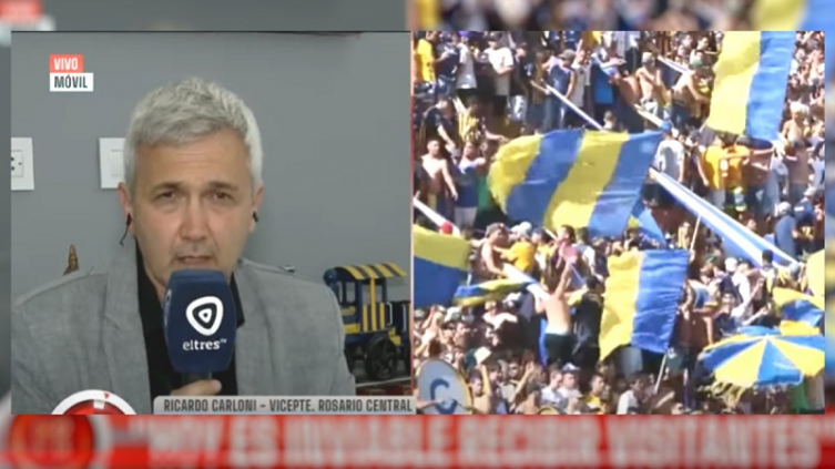 Carloni vuelve a rechazar la presencia de público visitante en el clásico
