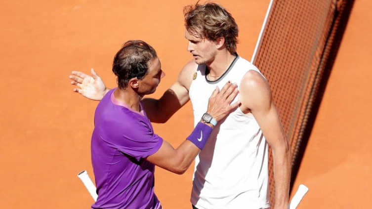 Nadal, de la sanción a Zverev: