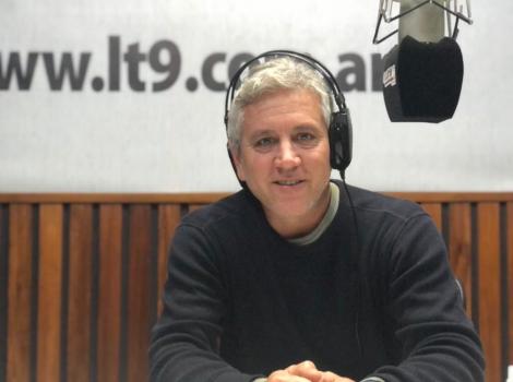 El periodista y conductor de LT9, Germán Dellamónica, ganó un Martín Fierro Federal