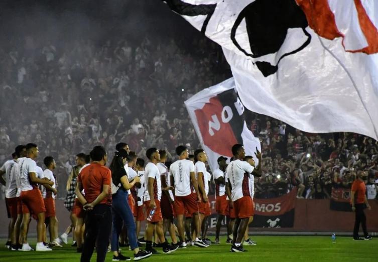 Newell's tuvo su banderazo en la previa al clásico