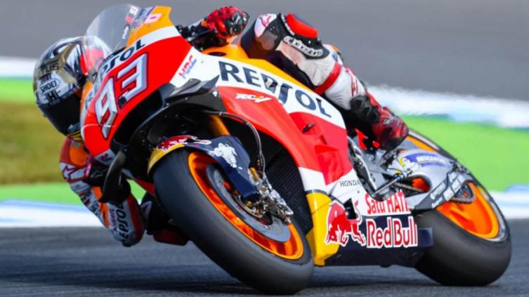 Así fue la impactante caída del español Márquez en el MotoGP