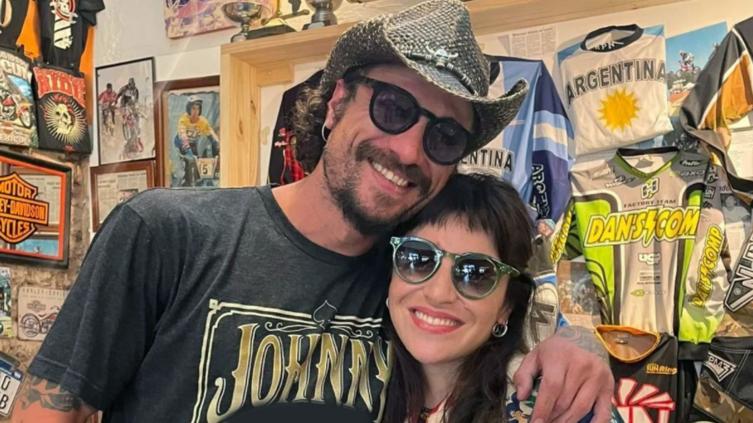 Gianinna Maradona y Daniel Osvaldo viajaron juntos y confirmaron su reconciliación
