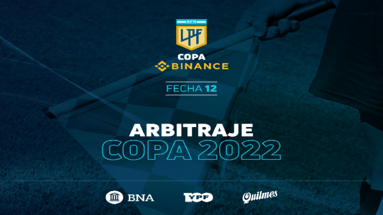 LPF: árbitros y programación para la 12ª Fecha