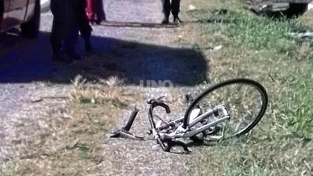 Violento choque con la muerte de un ciclista en la ruta nacional autovía 19