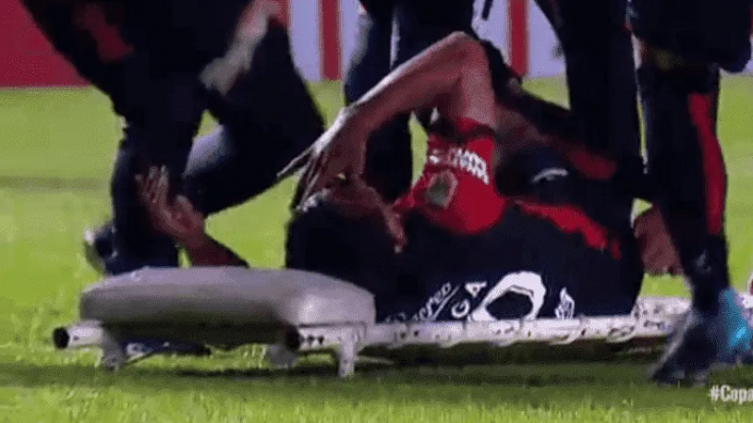 Alerta en Colón: se lesionó el Pulga Rodríguez