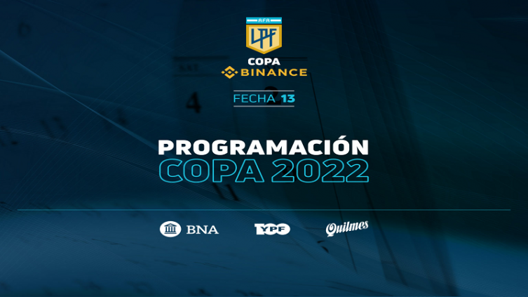 LPF: agenda de partidos para la 13ª fecha