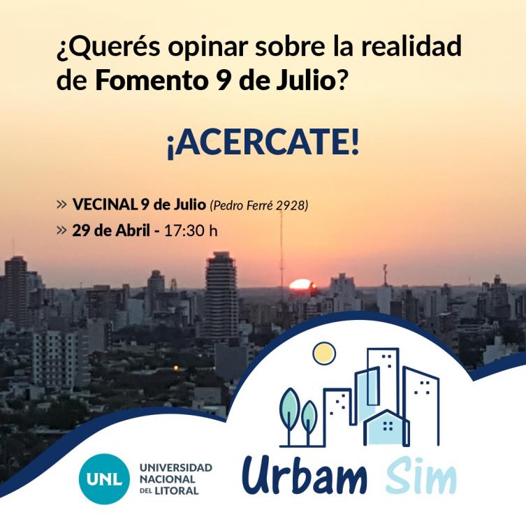 La Vecinal Fomento 9 de Julio presenta 