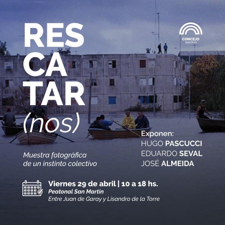 Inundación 2003: una muestra fotográfica en la peatonal