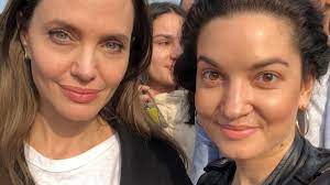 Sorpresa en Ucrania: Angelina Jolie llegó a Lviv en medio de la guerra