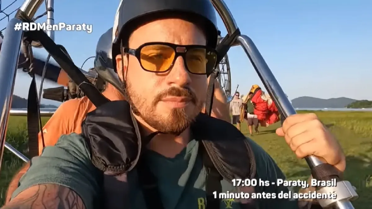 Video: Así fue el accidente de Fede Bal en Brasil