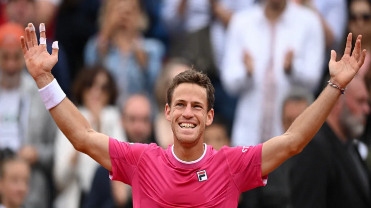 Roland Garros: Schwartzman venció a Grigor Dimitrov y está en octavos 
