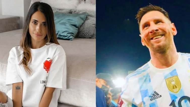 Antonela a Lionel Messi: 