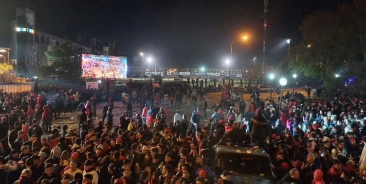 Incidentes en el festejo por el aniversario del campeonato de Colón