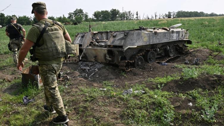 Rusia destruyó un depósito de armas en Ucrania