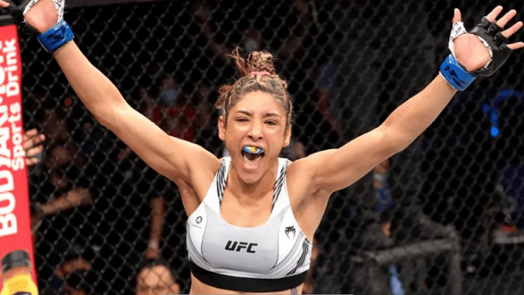 Histórico: primera argentina en ganar por nocaut en la UFC