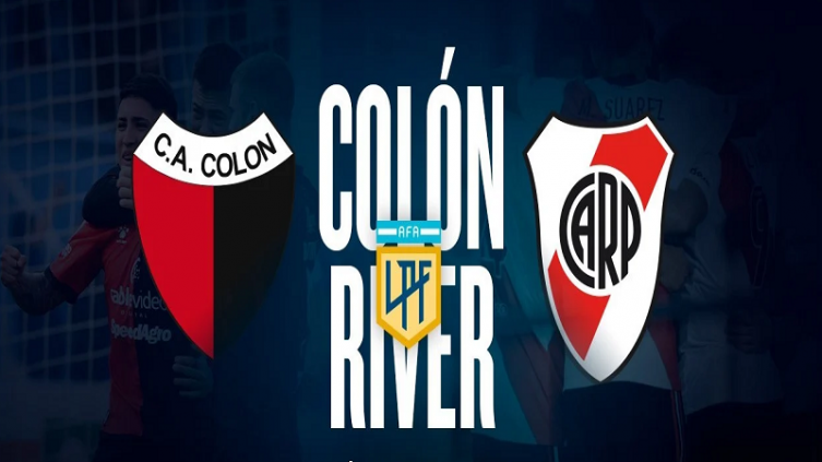 Colón - River: hora, probables formaciones y TV