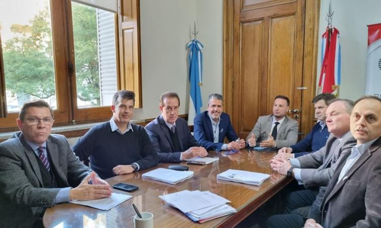 Senadores de la UCR recibieron a Horacio Ciancio 