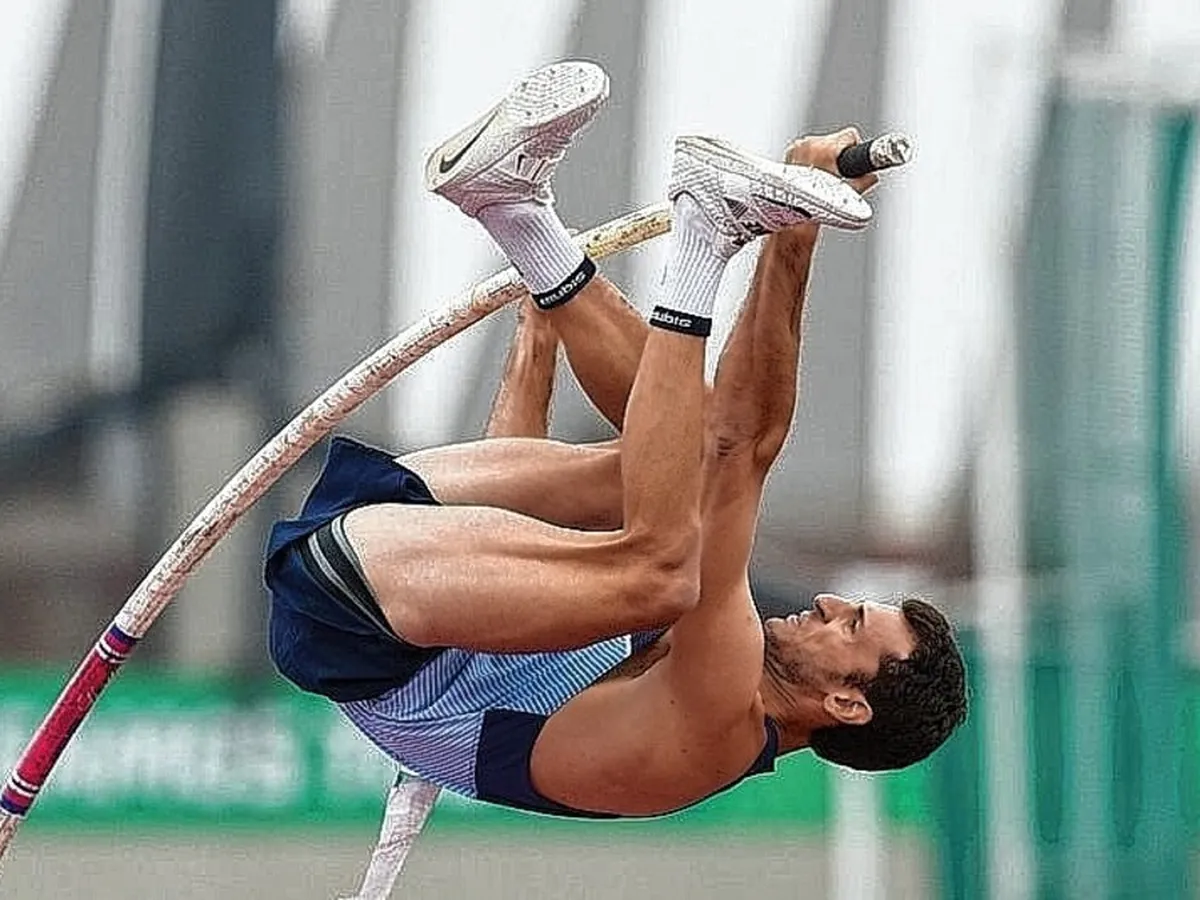 Germán Chiaraviglio fue medalla de plata en el Meeting de Madrid