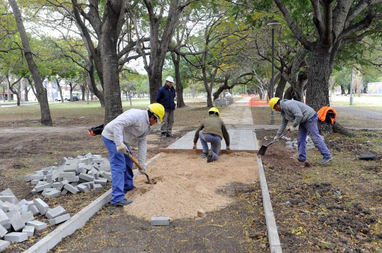 Avanza el plan integral de obras en el Parque Federal