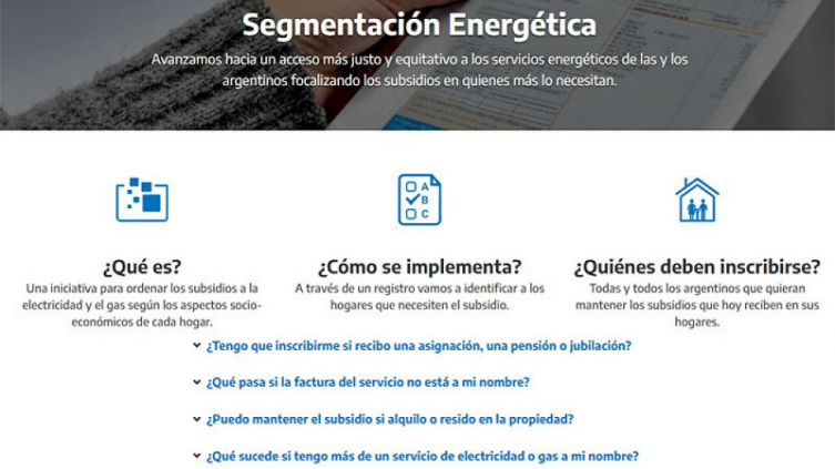 Subsidios a luz y gas: paso a paso para llenar el formulario por el beneficio