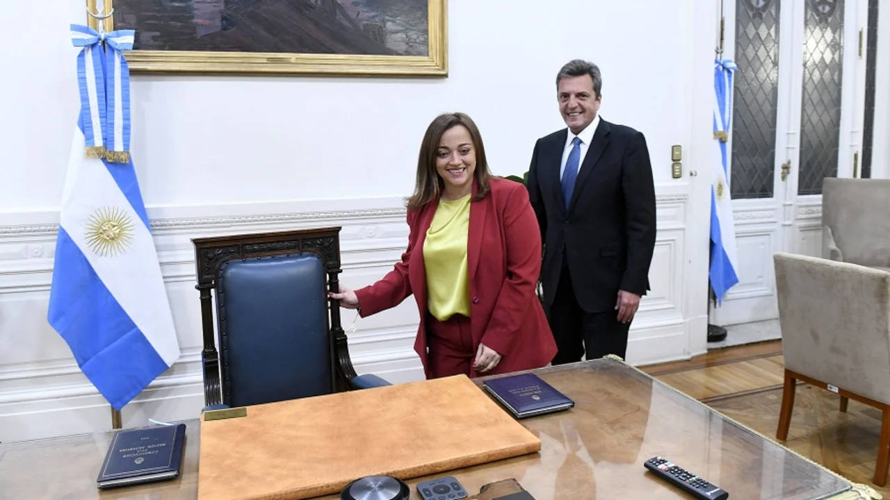 Diputados aceptó la renuncia de Massa y eligió a Moreau como su sucesora