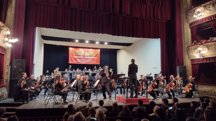 La sinfónica santafesina participó de la 21° edición 