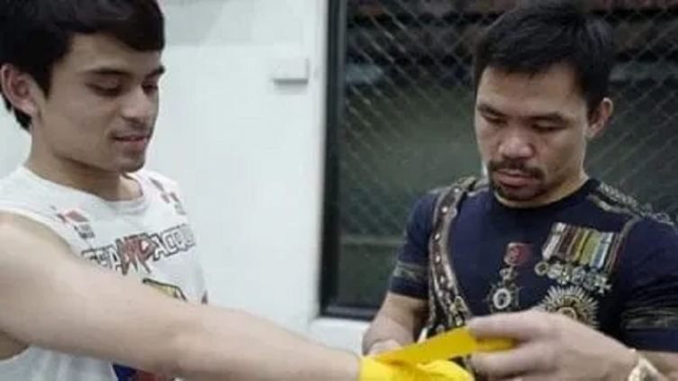 El hijo de Manny Pacquiao se consagró campeón