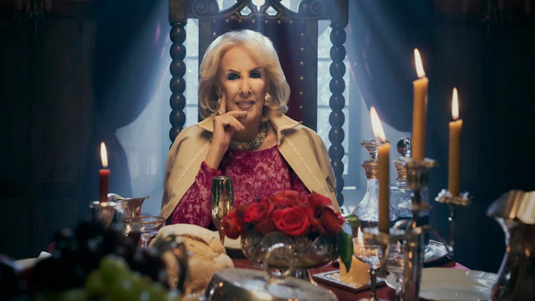 Game of Thrones: Mirtha Legrand jugó a ser reina en el adelanto de La Casa del Dragón 