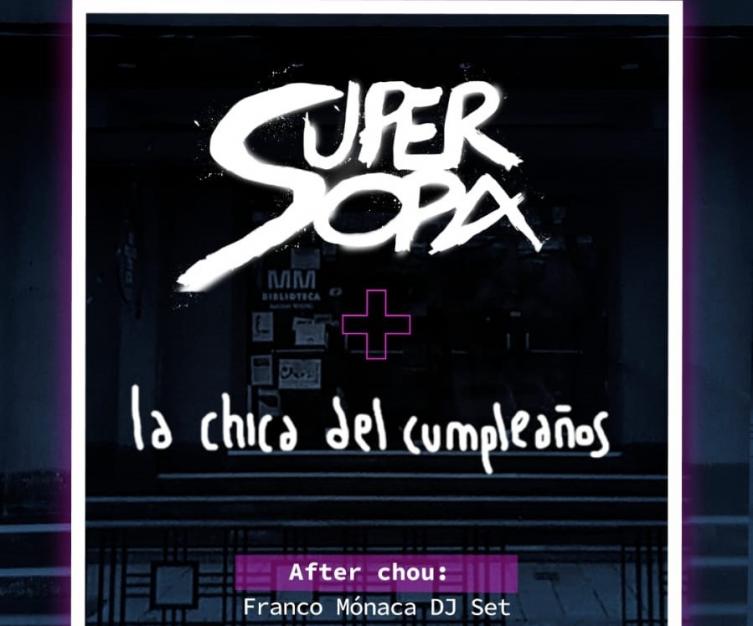 Súper Sopa se presenta en La Moreno